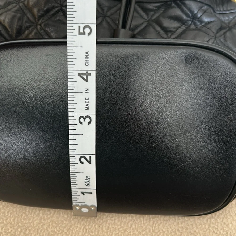 MCM Women’s Quilted Leather Bucket Bag - Picture 16 of 16